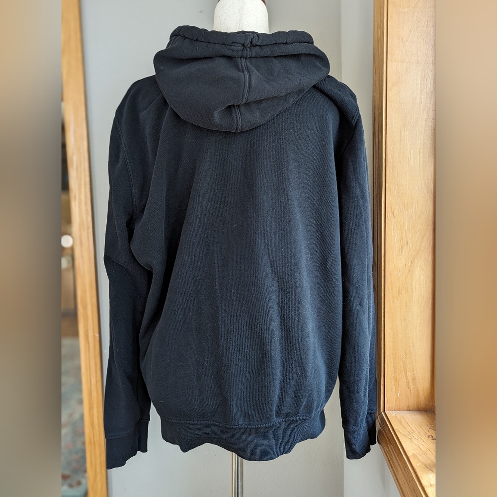 H&M Black Gold Graphic Celebrate Hoodie Sweatshirt Men's Size Medium - Picture 2 of 7